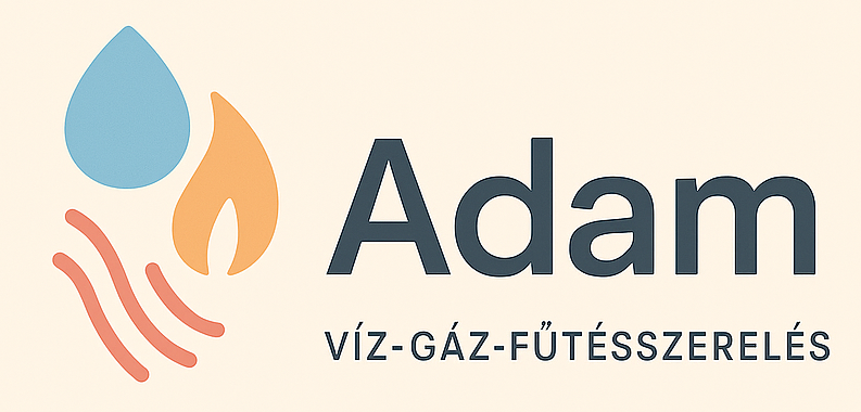 LOGO - Ádám, víz- gáz- fűtésszerelés